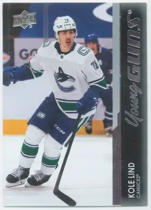 2021-22 UPPER DECK - KOLE LIND #247 YOUNG GUNS
