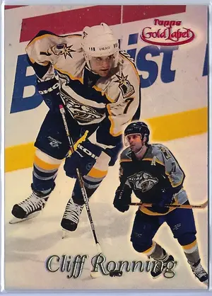 1999-00 Topps Gold Label Class 1 Red #78 Cliff Ronning (044/100) *