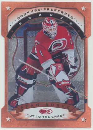 1997-98 DONRUSS PREFERRED - SEAN BURKE #104 CUT TO THE CHASE