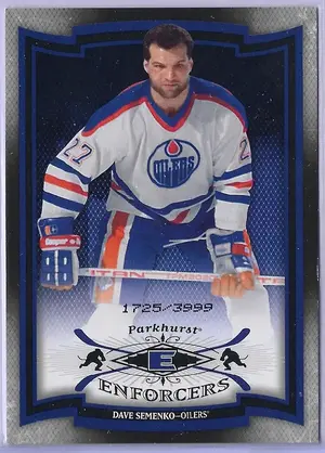 2006-07 Parkhurst #240 Dave Semenko (1725/3999)