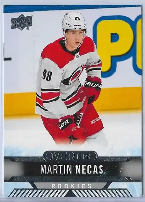2017-18 Overtime #170 Martin Necas RC