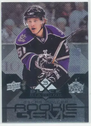 2008-09 BLACK DIAMOND - OSCAR MOLLER #158 ROOKIE GEMS