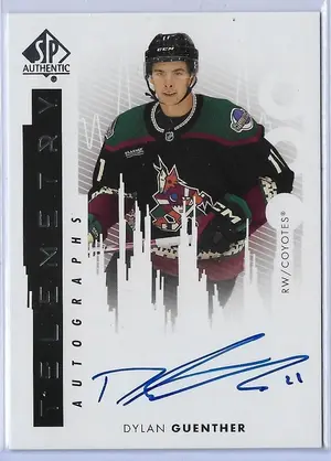 2022-23 SP Authentic Telemetry #T-DG Dylan Guenther