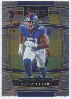 2021 Panini Select - Azeez Ojulari #91 Concourse RC