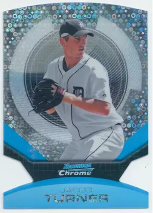 2011 Bowman Chrome - Jacob Turner #24 Futures Future-Fractor