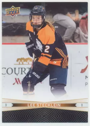 2023-24 TIM HORTONS GREATEST DUOS - LEE STECKLEIN/HAYLEY SCAMURRA #90