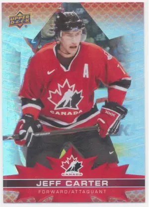 2021-22 TIM HORTONS TEAM CANADA - JEFF CARTER #65