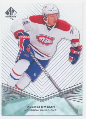 2011-12 SP AUTHENTIC - ALEXEI EMELIN #R46 ROOKIE EXTENDED