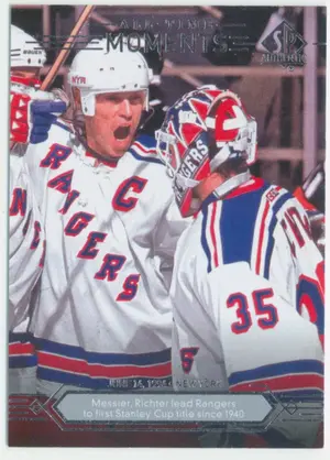 2014-15 SP AUTHENTIC - MARK MESSIER/MIKE RICHTER #196 ALL-TIME MOMENTS