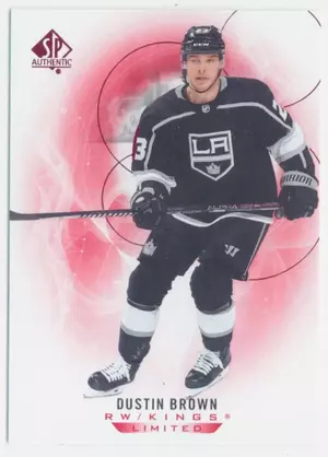 2020-21 SP AUTHENTIC - DUSTIN BROWN #82 LIMITED RED
