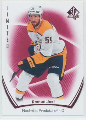 2021-22 SP AUTHENTIC - ROMAN JOSI #83 LIMITED RED