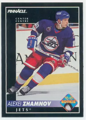1992-93 PINNACLE (CDN) - ALEXEI ZHAMNOV #416 ROOKIE