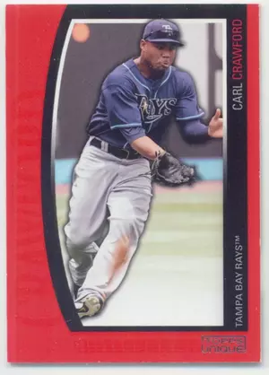 2009 Topps Unique - Carl Crawford #110 Premier Parallel 306/1199