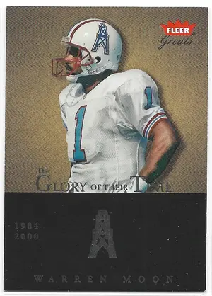 2004 Greats of the Game Glory of Their Time #9GOT Warren Moon (1354/1990)