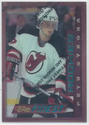 1996-97 TOPPS FINEST - PETR SYKORA #134 ROOKIE