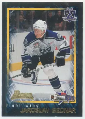2001-02 BOWMAN YOUNGSTARS - JAROSLAV BEDNAR #130 ROOKIE⚠️