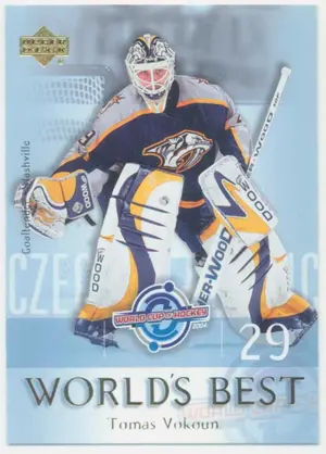 2004-05 UPPER DECK - TOMAS VOKOUN #WB11 WORLD'S BEST