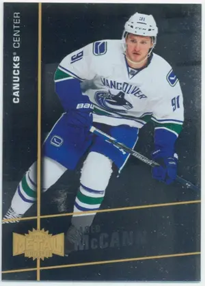 2015-16 FLEER SHOWCASE - JARED McCANN #MU-10 METAL UNIVERSE