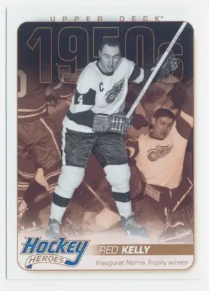 2011-12 UPPER DECK - RED KELLY #HH10 HOCKEY HEROES
