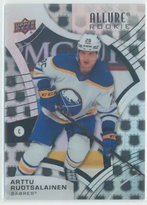 2021-22 ALLURE - ARTTU RUOTSALAINEN #126 ROOKIE NHL SHIELD 2005