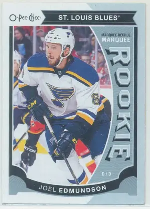 2015-16 UPPER DECK - JOEL EDMUNDSON #U22 MARQUEE ROOKIE O-PEE-CHEE UPDATE