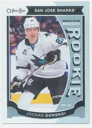 2015-16 UPPER DECK - JOONAS DONSKOI #U41 MARQUEE ROOKIE O-PEE-CHEE UPDATE