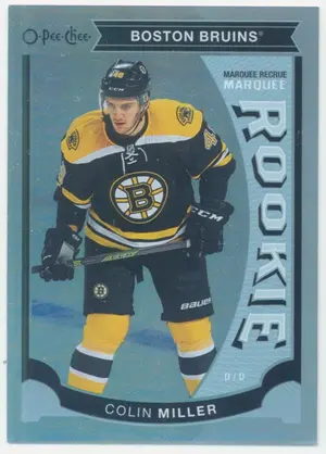 2015-16 UPPER DECK - COLIN MILLER #U21 MARQUEE ROOKIE O-PEE-CHEE UPDATE RAINBOW FOIL