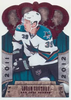 2011-12 PANINI CROWN ROYALE - LOGAN COUTURE #78 RED