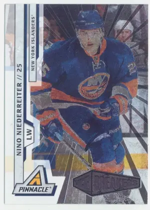 2010-11 PANINI PINNACLE - NINO NIEDERREITER #208 ICE BREAKERS RINK COLLECTION