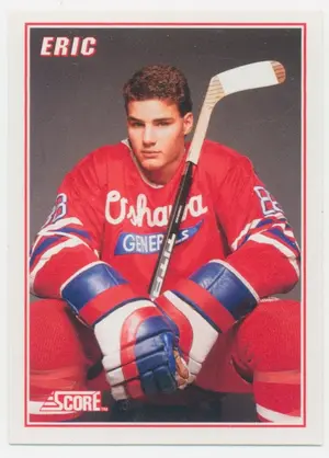 1990-91 SCORE - ERIC LINDROS #B2 BONUS CARDS