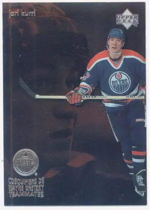 1998-99 McDONALD'S - WAYNE GRETZKY/JARI KURRI #T9 WAYNE GRETZKY TEAMMATES