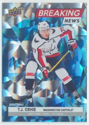 2024-25 UPPER DECK - T.J. OSHIE #BN-18 BREAKING NEWS