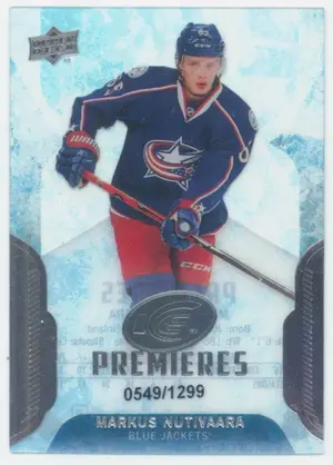 2016-17 UPPER DECK ICE - MARKUS NUTIVAARA #109 PREMIERES 549/1299