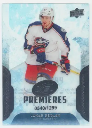 2016-17 UPPER DECK ICE - LUKAS SEDLAK #133 ICE PREMIERES 540/1299