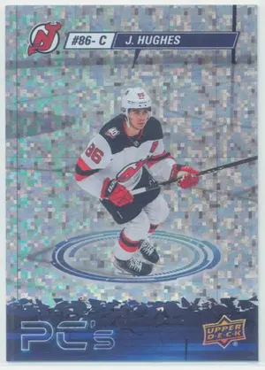 2023-24 UPPER DECK - JACK HUGHES #PC-26 PC'S SPECKLE