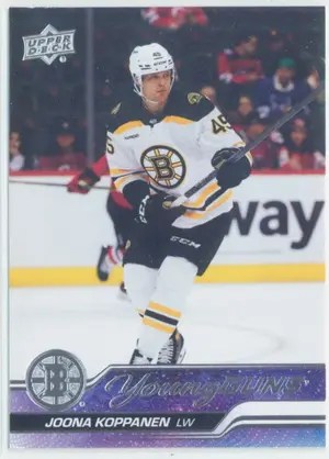2023-24 UPPER DECK - JOONA KOPPANEN #203 YOUNG GUNS