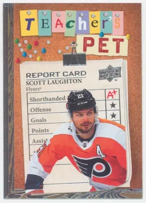 2023-24 UPPER DECK - SCOTT LAUGHTON #TP-3 TEACHER'S PET