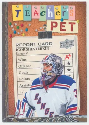 2023-24 UPPER DECK - IGOR SHESTERKIN #TP-21 TEACHER'S PET