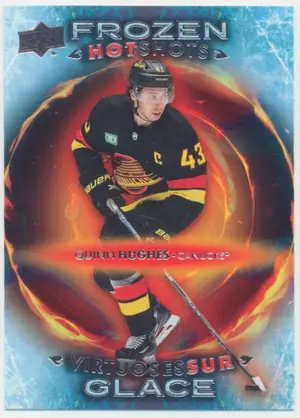 2024-25 TIM HORTONS - QUINN HUGHES #FH-13 FROZEN HOTSHOTS