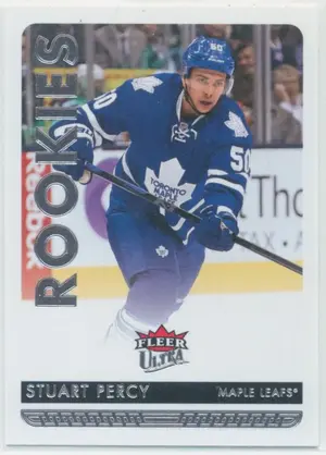 2014-15 FLEER ULTRA - STUART PERCY #216 ROOKIES (ROOKIE REDEMPTION)
