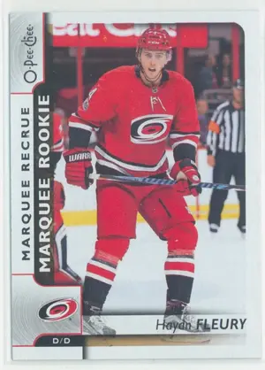 2017-18 O-PEE-CHEE - HAYDN FLEURY #620 MARQUEE ROOKIE