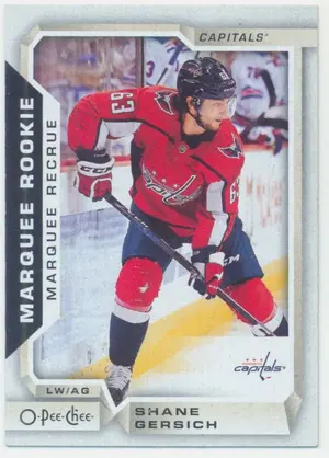 2018-19 O-PEE-CHEE - SHANE GERSICH #519 MARQUEE ROOKIE