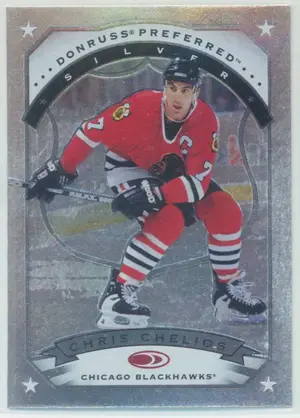 1997-98 DONRUSS PREFERRED - CHRIS CHELIOS #127 SILVER