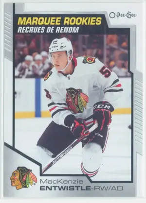 2020-21 O-PEE-CHEE - MacKENZIE ENTWISTLE #646 MARQUEE ROOKIES