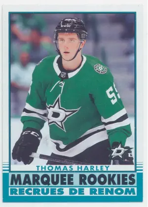 2020-21 O-PEE-CHEE - THOMAS HARLEY #614 MARQUEE ROOKIES RETRO