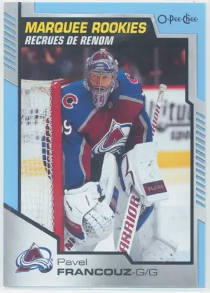 2020-21 O-PEE-CHEE - PAVEL FRANCOUZ #648 MARQUEE ROOKIES BLUE