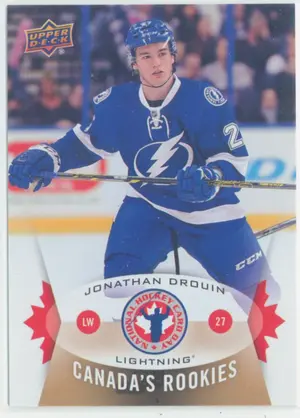 2015 NATIONAL HOCKEY CARD DAY CANADA - JONATHAN DROUIN #NHCD-9 CANADA'S ROOKIES