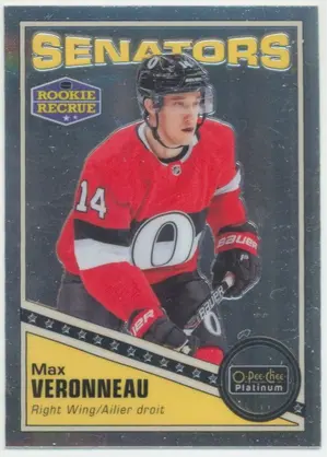 2019-20 O-PEE-CHEE PLATINUM - MAX VERONNEAU #R-76 ROOKIE RETRO