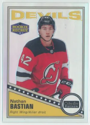 2019-20 O-PEE-CHEE PLATINUM - NATHAN BASTIAN #R-81 ROOKIE RETRO RAINBOW