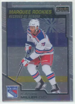 2020-21 O-PEE-CHEE PLATINUM - K'ANDRE MILLER #195 MARQUEE ROOKIES